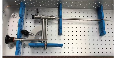 Caja de esterilización de nefroscopio percutáneo