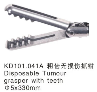 Disposable Forceps Grasper 5X330mm Laparoscopy Endoscopic Instrument CE FDA