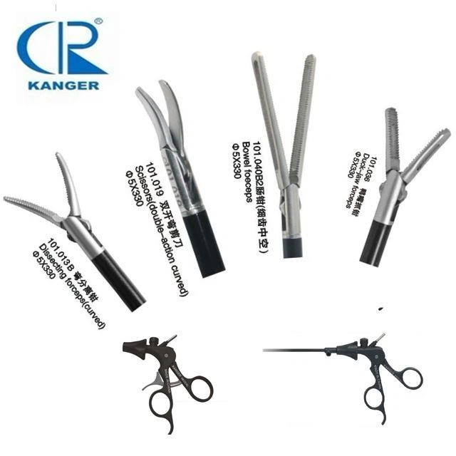 Tijeras de tijeras curvas laparoscópicas